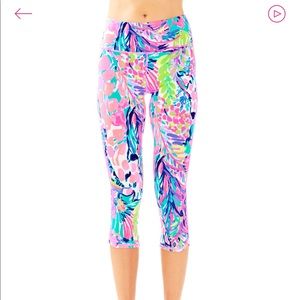 Gumbo Limbo High rise Luxletic crop leggings